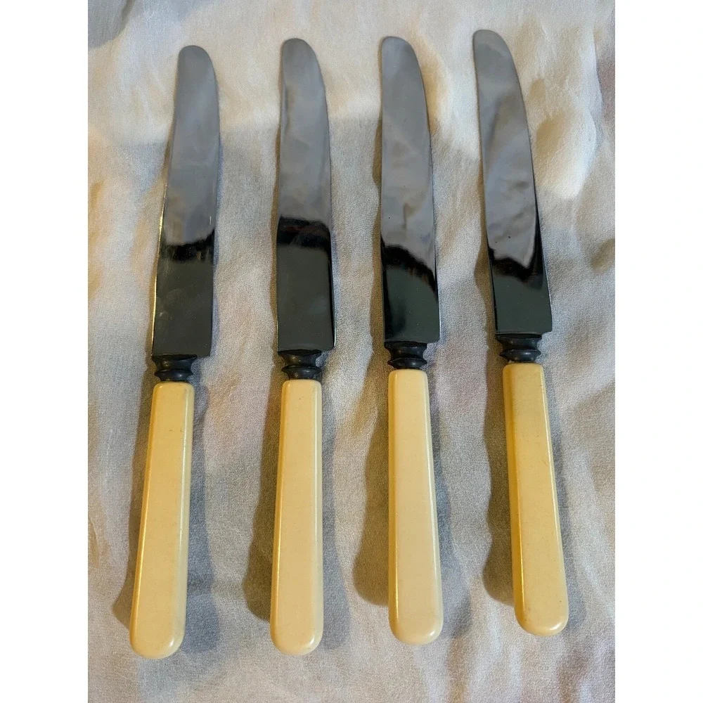 Desert Knife‎ with stainless blade by Scheffield Steel Lot of 4
